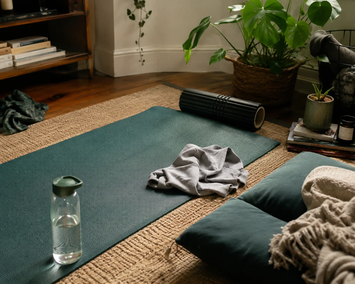 Stretch on the floor
