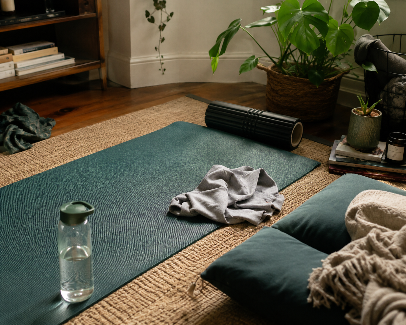 Stretch on the floor