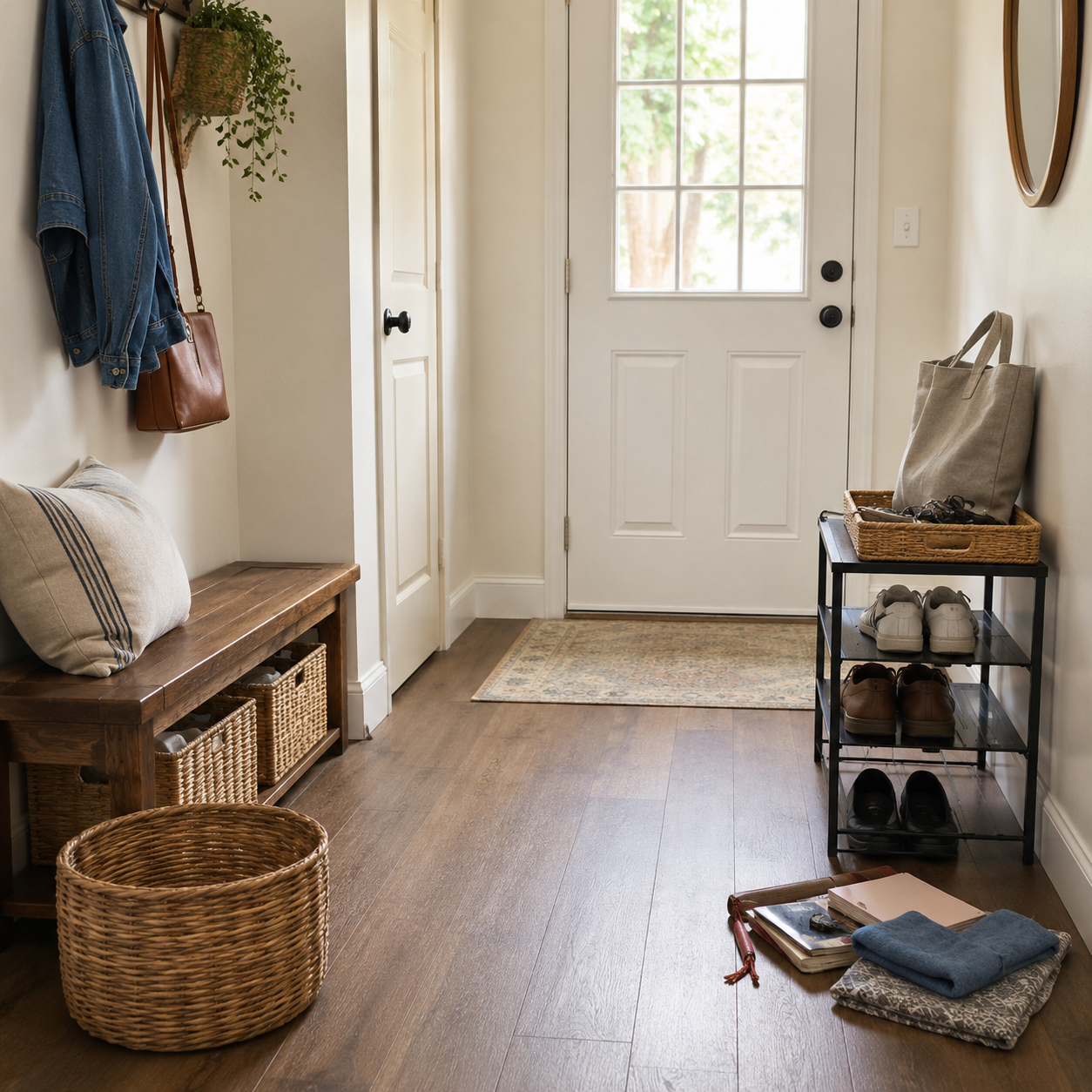 Empty the entryway