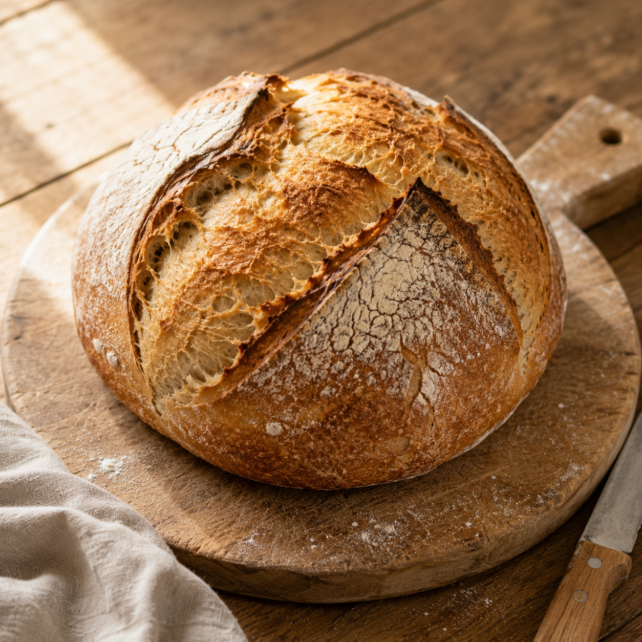 Bake something with hands